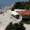 plaža sa restauranom Lučica - pogled sa balkona kuće